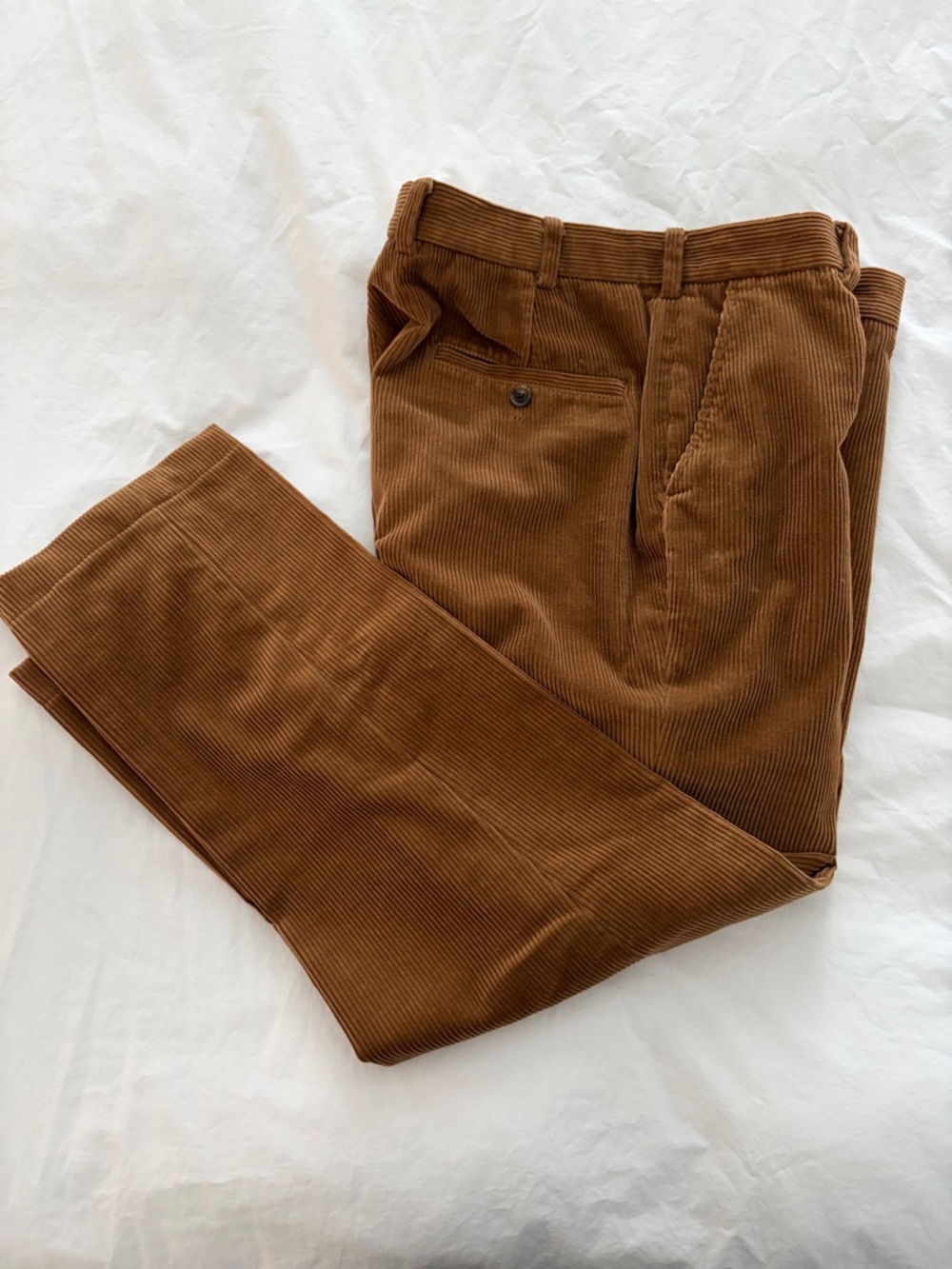 Brooks Brothers Chestnut Brown Corduroy Trousers
